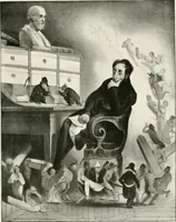 Picture 156 of 260 from Die Karikatur und Satire in der Medizin : mediko-kunsthistorische Studie (1921), leaf 312