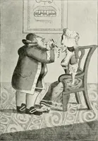 An illustration from Die Karikatur und Satire in der Medizin : mediko-kunsthistorische Studie (1921)