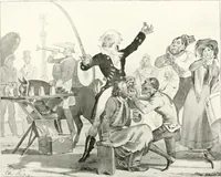 An illustration from Die Karikatur und Satire in der Medizin : mediko-kunsthistorische Studie (1921)