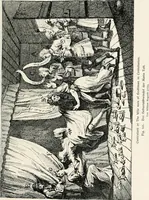 An illustration from Die Karikatur und Satire in der Medizin : mediko-kunsthistorische Studie (1921)