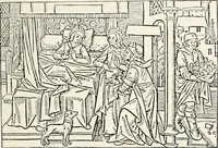 An illustration from Die Karikatur und Satire in der Medizin : mediko-kunsthistorische Studie (1921)