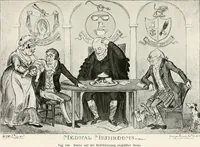 Picture 177 of 260 from Die Karikatur und Satire in der Medizin : mediko-kunsthistorische Studie (1921), leaf 338