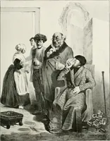 An illustration from Die Karikatur und Satire in der Medizin : mediko-kunsthistorische Studie (1921)