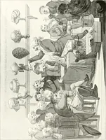 An illustration from Die Karikatur und Satire in der Medizin : mediko-kunsthistorische Studie (1921)