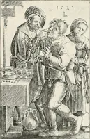 An illustration from Die Karikatur und Satire in der Medizin : mediko-kunsthistorische Studie (1921)