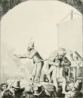 An illustration from Die Karikatur und Satire in der Medizin : mediko-kunsthistorische Studie (1921)
