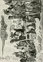 An illustration from Die Karikatur und Satire in der Medizin : mediko-kunsthistorische Studie (1921)