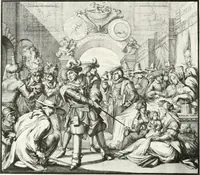 An illustration from Die Karikatur und Satire in der Medizin : mediko-kunsthistorische Studie (1921)