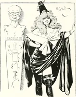 Picture 241 of 260 from Die Karikatur und Satire in der Medizin : mediko-kunsthistorische Studie (1921), leaf 427