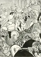 An illustration from Die Karikatur und Satire in der Medizin : mediko-kunsthistorische Studie (1921)