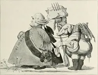 An illustration from Die Karikatur und Satire in der Medizin : mediko-kunsthistorische Studie (1921)