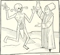An illustration from Die Karikatur und Satire in der Medizin : mediko-kunsthistorische Studie (1921)