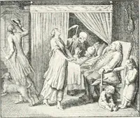 An illustration from Die Karikatur und Satire in der Medizin : mediko-kunsthistorische Studie (1921)