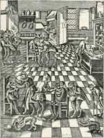 An illustration from Die Karikatur und Satire in der Medizin : mediko-kunsthistorische Studie (1921)