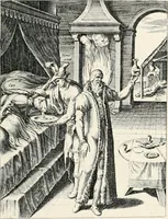 An illustration from Die Karikatur und Satire in der Medizin : mediko-kunsthistorische Studie (1921)