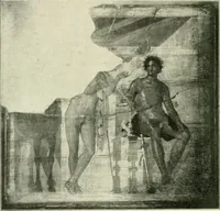 An illustration from Die Komposition der pompejanischen Wandgemälde (1909)