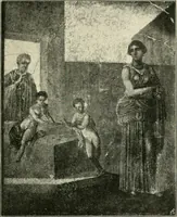 An illustration from Die Komposition der pompejanischen Wandgemälde (1909)