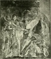 An illustration from Die Komposition der pompejanischen Wandgemälde (1909)