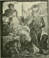 An illustration from Die Komposition der pompejanischen Wandgemälde (1909)