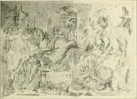 An illustration from Die Komposition der pompejanischen Wandgemälde (1909)