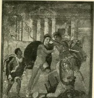 An illustration from Die Komposition der pompejanischen Wandgemälde (1909)