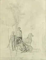 An illustration from Die Komposition der pompejanischen Wandgemälde (1909)