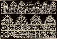 An illustration from Die Krone der kunstfertigen Frauen : Musterbuch, 1691 [i.e. 1601] (1891)