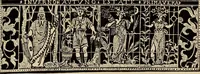 An illustration from Die Krone der kunstfertigen Frauen : Musterbuch, 1691 [i.e. 1601] (1891)