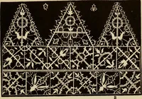 An illustration from Die Krone der kunstfertigen Frauen : Musterbuch, 1691 [i.e. 1601] (1891)