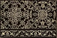 An illustration from Die Krone der kunstfertigen Frauen : Musterbuch, 1691 [i.e. 1601] (1891)