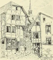 An illustration from Die Kunstdenkmaler des Kreises Rees (1892)