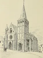 An illustration from Die Kunstdenkmaler der Stadte und Kreise Gladbach und Krefeld (1896)