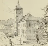 An illustration from Die Kunstdenkmaler der Stadte und Kreise Gladbach und Krefeld (1896)