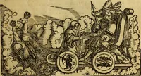 Picture 89 of 94 from Die Kunst der Chiromantzey : vsz Besehung der Hend. Physiognomey / vsz Anblick des Menschens. Natürlichen Astrologey noch dem Lauff der Soñen. Complexion eins yegklichen Menschens. Natürlichen Ynflüssz der Planeten. der zwolff Zeichen Angesychten. Ettliche Canones / zu Erkantnüsz der Menschen Kranckheiten / solicher weisz vormals nye beschriben oder gedruckt. Zusamen verordnet / vnd verteütscht durch ... (1523), leaf 136