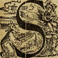 Picture 4 of 94 from Die Kunst der Chiromantzey : vsz Besehung der Hend. Physiognomey / vsz Anblick des Menschens. Natürlichen Astrologey noch dem Lauff der Soñen. Complexion eins yegklichen Menschens. Natürlichen Ynflüssz der Planeten. der zwolff Zeichen Angesychten. Ettliche Canones / zu Erkantnüsz der Menschen Kranckheiten / solicher weisz vormals nye beschriben oder gedruckt. Zusamen verordnet / vnd verteütscht durch ... (1523), leaf 14