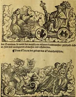Picture 92 of 94 from Die Kunst der Chiromantzey : vsz Besehung der Hend. Physiognomey / vsz Anblick des Menschens. Natürlichen Astrologey noch dem Lauff der Soñen. Complexion eins yegklichen Menschens. Natürlichen Ynflüssz der Planeten. der zwolff Zeichen Angesychten. Ettliche Canones / zu Erkantnüsz der Menschen Kranckheiten / solicher weisz vormals nye beschriben oder gedruckt. Zusamen verordnet / vnd verteütscht durch ... (1523), leaf 141