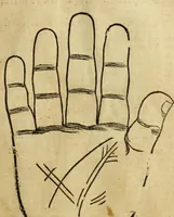 Picture 8 of 94 from Die Kunst der Chiromantzey : vsz Besehung der Hend. Physiognomey / vsz Anblick des Menschens. Natürlichen Astrologey noch dem Lauff der Soñen. Complexion eins yegklichen Menschens. Natürlichen Ynflüssz der Planeten. der zwolff Zeichen Angesychten. Ettliche Canones / zu Erkantnüsz der Menschen Kranckheiten / solicher weisz vormals nye beschriben oder gedruckt. Zusamen verordnet / vnd verteütscht durch ... (1523), leaf 22