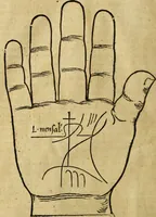 Picture 12 of 94 from Die Kunst der Chiromantzey : vsz Besehung der Hend. Physiognomey / vsz Anblick des Menschens. Natürlichen Astrologey noch dem Lauff der Soñen. Complexion eins yegklichen Menschens. Natürlichen Ynflüssz der Planeten. der zwolff Zeichen Angesychten. Ettliche Canones / zu Erkantnüsz der Menschen Kranckheiten / solicher weisz vormals nye beschriben oder gedruckt. Zusamen verordnet / vnd verteütscht durch ... (1523), leaf 31