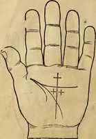 Picture 16 of 94 from Die Kunst der Chiromantzey : vsz Besehung der Hend. Physiognomey / vsz Anblick des Menschens. Natürlichen Astrologey noch dem Lauff der Soñen. Complexion eins yegklichen Menschens. Natürlichen Ynflüssz der Planeten. der zwolff Zeichen Angesychten. Ettliche Canones / zu Erkantnüsz der Menschen Kranckheiten / solicher weisz vormals nye beschriben oder gedruckt. Zusamen verordnet / vnd verteütscht durch ... (1523), leaf 35