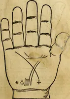 Picture 17 of 94 from Die Kunst der Chiromantzey : vsz Besehung der Hend. Physiognomey / vsz Anblick des Menschens. Natürlichen Astrologey noch dem Lauff der Soñen. Complexion eins yegklichen Menschens. Natürlichen Ynflüssz der Planeten. der zwolff Zeichen Angesychten. Ettliche Canones / zu Erkantnüsz der Menschen Kranckheiten / solicher weisz vormals nye beschriben oder gedruckt. Zusamen verordnet / vnd verteütscht durch ... (1523), leaf 38