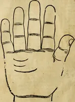 Picture 20 of 94 from Die Kunst der Chiromantzey : vsz Besehung der Hend. Physiognomey / vsz Anblick des Menschens. Natürlichen Astrologey noch dem Lauff der Soñen. Complexion eins yegklichen Menschens. Natürlichen Ynflüssz der Planeten. der zwolff Zeichen Angesychten. Ettliche Canones / zu Erkantnüsz der Menschen Kranckheiten / solicher weisz vormals nye beschriben oder gedruckt. Zusamen verordnet / vnd verteütscht durch ... (1523), leaf 43