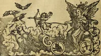 Picture 22 of 94 from Die Kunst der Chiromantzey : vsz Besehung der Hend. Physiognomey / vsz Anblick des Menschens. Natürlichen Astrologey noch dem Lauff der Soñen. Complexion eins yegklichen Menschens. Natürlichen Ynflüssz der Planeten. der zwolff Zeichen Angesychten. Ettliche Canones / zu Erkantnüsz der Menschen Kranckheiten / solicher weisz vormals nye beschriben oder gedruckt. Zusamen verordnet / vnd verteütscht durch ... (1523), leaf 47
