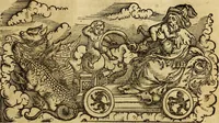 Picture 26 of 94 from Die Kunst der Chiromantzey : vsz Besehung der Hend. Physiognomey / vsz Anblick des Menschens. Natürlichen Astrologey noch dem Lauff der Soñen. Complexion eins yegklichen Menschens. Natürlichen Ynflüssz der Planeten. der zwolff Zeichen Angesychten. Ettliche Canones / zu Erkantnüsz der Menschen Kranckheiten / solicher weisz vormals nye beschriben oder gedruckt. Zusamen verordnet / vnd verteütscht durch ... (1523), leaf 54