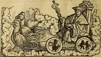 Picture 30 of 94 from Die Kunst der Chiromantzey : vsz Besehung der Hend. Physiognomey / vsz Anblick des Menschens. Natürlichen Astrologey noch dem Lauff der Soñen. Complexion eins yegklichen Menschens. Natürlichen Ynflüssz der Planeten. der zwolff Zeichen Angesychten. Ettliche Canones / zu Erkantnüsz der Menschen Kranckheiten / solicher weisz vormals nye beschriben oder gedruckt. Zusamen verordnet / vnd verteütscht durch ... (1523), leaf 59