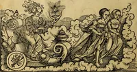 Picture 32 of 94 from Die Kunst der Chiromantzey : vsz Besehung der Hend. Physiognomey / vsz Anblick des Menschens. Natürlichen Astrologey noch dem Lauff der Soñen. Complexion eins yegklichen Menschens. Natürlichen Ynflüssz der Planeten. der zwolff Zeichen Angesychten. Ettliche Canones / zu Erkantnüsz der Menschen Kranckheiten / solicher weisz vormals nye beschriben oder gedruckt. Zusamen verordnet / vnd verteütscht durch ... (1523), leaf 61