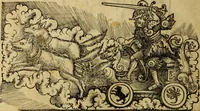 Picture 34 of 94 from Die Kunst der Chiromantzey : vsz Besehung der Hend. Physiognomey / vsz Anblick des Menschens. Natürlichen Astrologey noch dem Lauff der Soñen. Complexion eins yegklichen Menschens. Natürlichen Ynflüssz der Planeten. der zwolff Zeichen Angesychten. Ettliche Canones / zu Erkantnüsz der Menschen Kranckheiten / solicher weisz vormals nye beschriben oder gedruckt. Zusamen verordnet / vnd verteütscht durch ... (1523), leaf 63