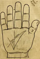 Picture 35 of 94 from Die Kunst der Chiromantzey : vsz Besehung der Hend. Physiognomey / vsz Anblick des Menschens. Natürlichen Astrologey noch dem Lauff der Soñen. Complexion eins yegklichen Menschens. Natürlichen Ynflüssz der Planeten. der zwolff Zeichen Angesychten. Ettliche Canones / zu Erkantnüsz der Menschen Kranckheiten / solicher weisz vormals nye beschriben oder gedruckt. Zusamen verordnet / vnd verteütscht durch ... (1523), leaf 64
