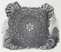 An illustration from Die Kunst der Goldstickerei nebst einer Anleitung zur Verwendung der Goldstickerei in Verbindung mit Application (1890)