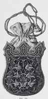 An illustration from Die Kunst der Goldstickerei nebst einer Anleitung zur Verwendung der Goldstickerei in Verbindung mit Application (1890)