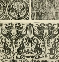 An illustration from Die Kunst des Zeugdrucks vom Mittelalter bis zur Empirezeit (1898)